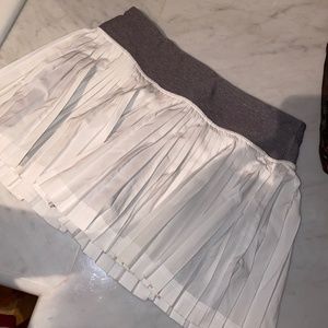 Lululemon White Tennis Skirt